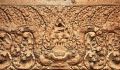 Elaborate Indra on Airavata relief at Prasat Snoeng East